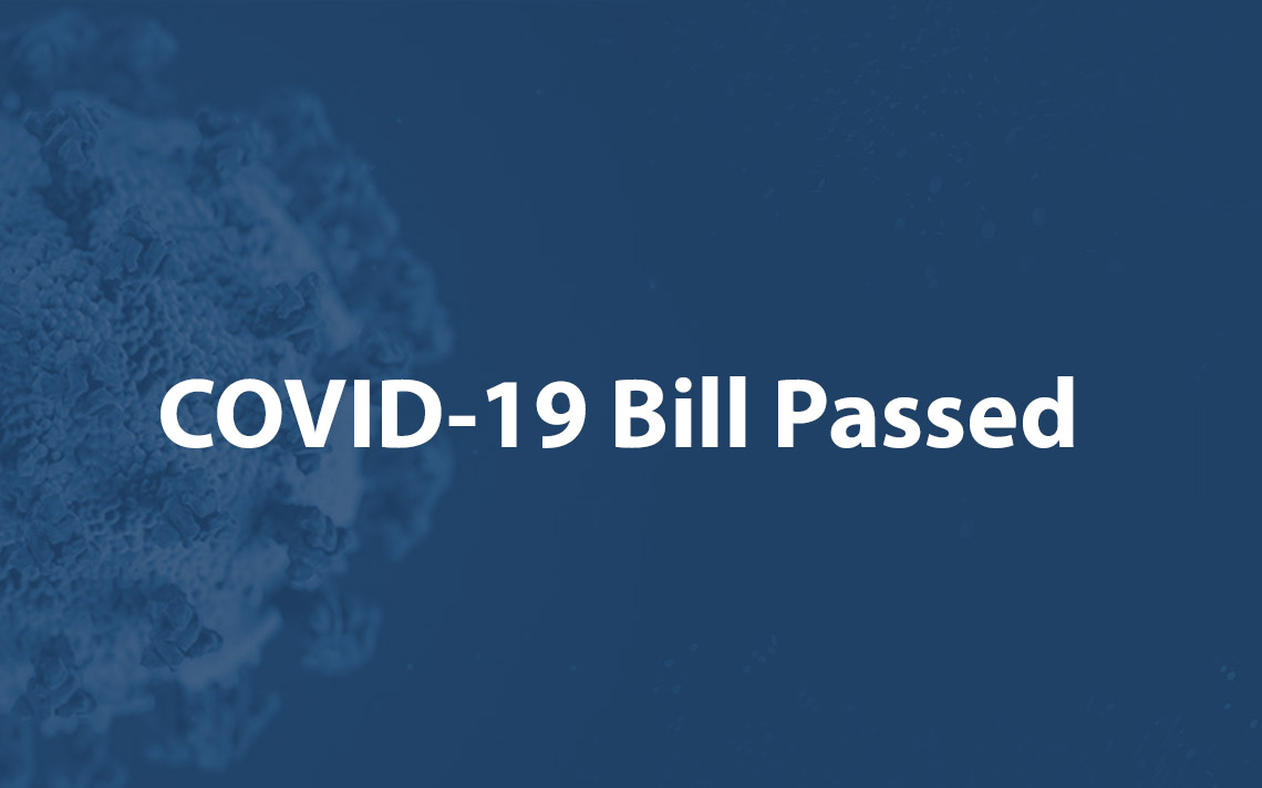 COVID 19 Bill Passed